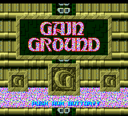 Gain Ground SX Title Screen